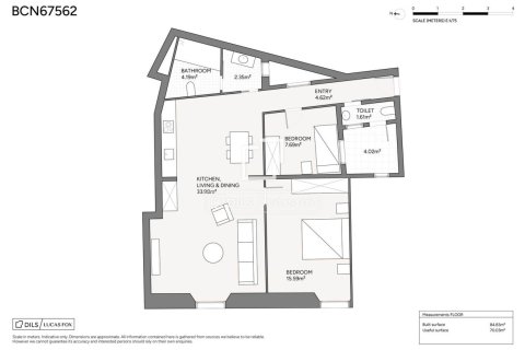 2 bedrooms apartment for sale in Barcelona, Catalonia, Spain № 9094 - photo 16