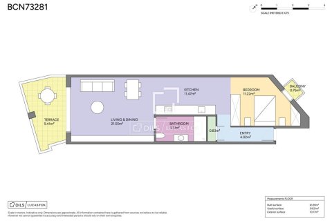 1 bedroom apartment for sale in Barcelona, Catalonia, Spain № 9171 - photo 27