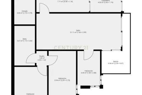 Apartamento de 3 dormitorios en venta en Sant Joan Despí, Barcelona, Cataluña, Spain № 9178 - foto 29
