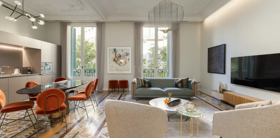 Apartamento de 3 dormitorios en venta en Barcelona, Cataluña, Spain № 9181