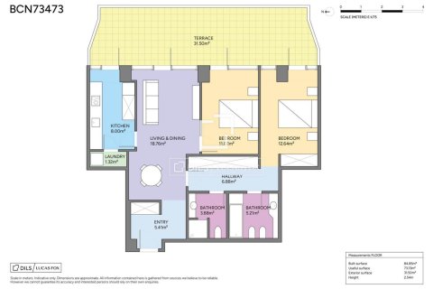 Купить квартиру в Барселона, Испания с 2 спальни, 84м², № 9264 - фото 30