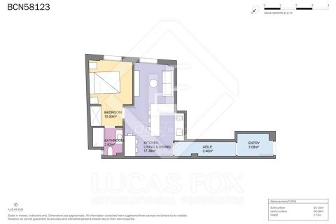 1 bedroom apartment for sale in Barcelona, Catalonia, Spain № 9262 - photo 22