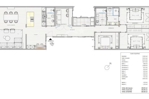 203 sq.m. apartment for sale in Barcelona, Catalonia, Spain № 7844 - photo 2