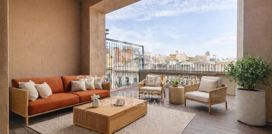 3 bedrooms penthouse for sale in Barcelona, Catalonia, Spain № 5363