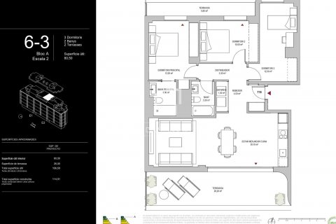3 chambres penthouse à vendre à Barcelona, Catalonia, Spain № 8963 - photo 11