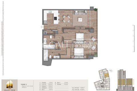 Купить квартиру в Андорра, Испания с 2 спальни, 96м², № 7865 - фото 2