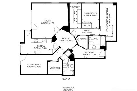Apartamento de 4 dormitorios en venta en Barcelona, Cataluña, Spain № 7283 - foto 2