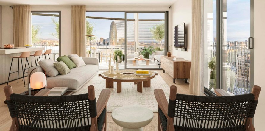 2 bedrooms apartment for sale in Barcelona, Catalonia, Spain № 1060