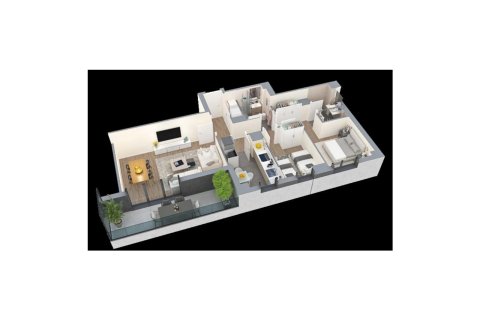 Apartamento de 3 dormitorios en venta en Badalona, Barcelona, Cataluña, Spain № 5886 - foto 17