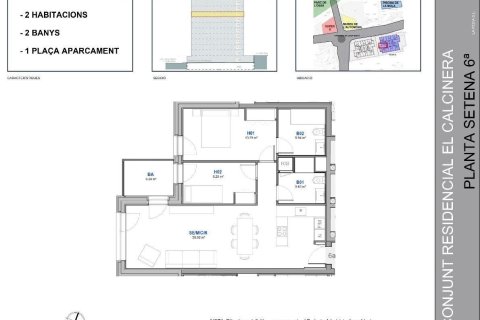 Apartamento de 2 dormitorios en venta en Principado De Andorra (Ninguna Poblacion Tiene C.P.), Lérida, Cataluña, Spain № 5368 - foto 6