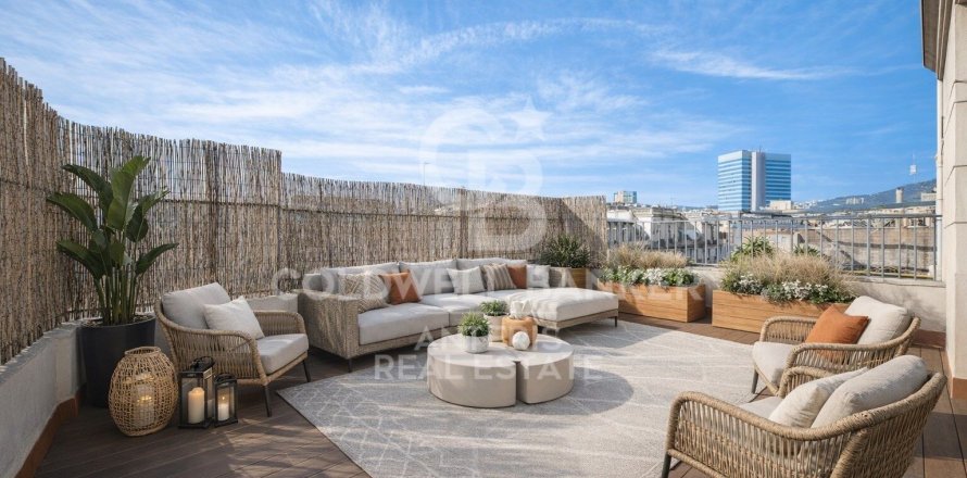 4 bedrooms penthouse for sale in Barcelona, Catalonia, Spain № 5367