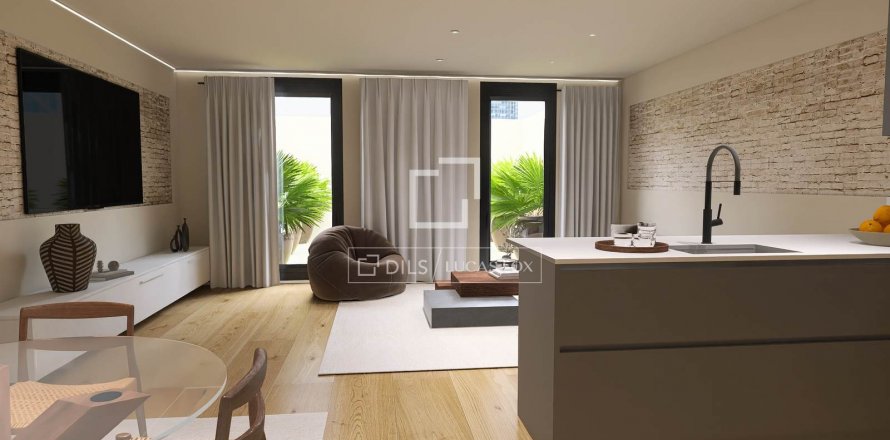 Apartamento de 3 dormitorios en venta en Barcelona, Cataluña, Spain № 8614