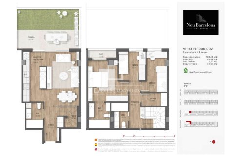 3 chambres apartment à vendre à Barcelona, Catalonia, Spain № 4214 - photo 21