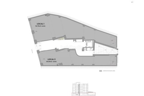 155 sq.m. commercial property for sale in Ciutat Vella, Barcelona, Catalonia, Spain № 2631