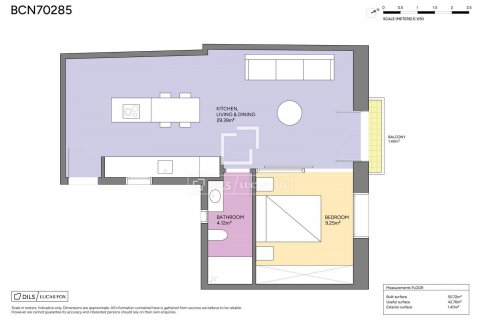 1 bedroom apartment for sale in Barcelona, Catalonia, Spain № 8647 - photo 21