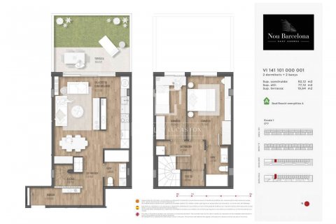 Купить квартиру в Барселона, Испания с 2 спальни, 92м², № 8649 - фото 21
