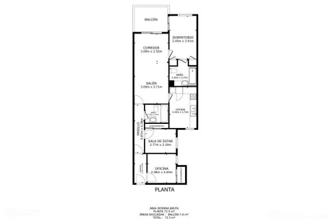 Apartamento de 3 dormitorios en venta en Calafell, Tarragona, Cataluña, Spain № 7298 - foto 2