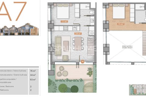 2 bedrooms villa for sale in Barcelona, Catalonia, Spain № 1109 - photo 21