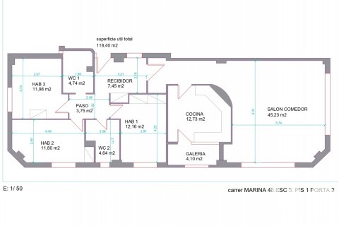 Купить квартиру в Барселона, Испания с 3 спальни, 135м², № 4705 - фото 22