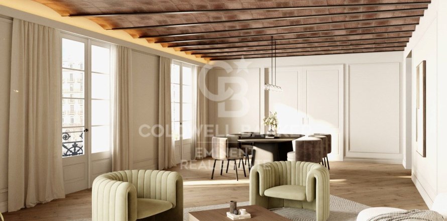 4 bedrooms apartment for sale in Barcelona, Catalonia, Spain № 7717