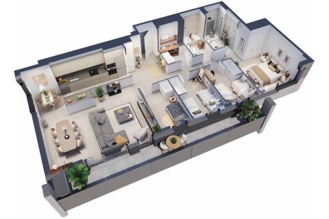 3 bedrooms apartment for sale in Plaça Europa II L'Hospitalet de Llobregat, Barcelona, Catalonia, Spain № 3679