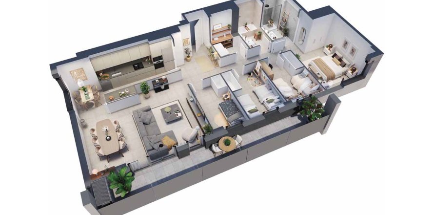 3 bedrooms apartment for sale in Plaça Europa II L'Hospitalet de Llobregat, Barcelona, Catalonia, Spain № 3679