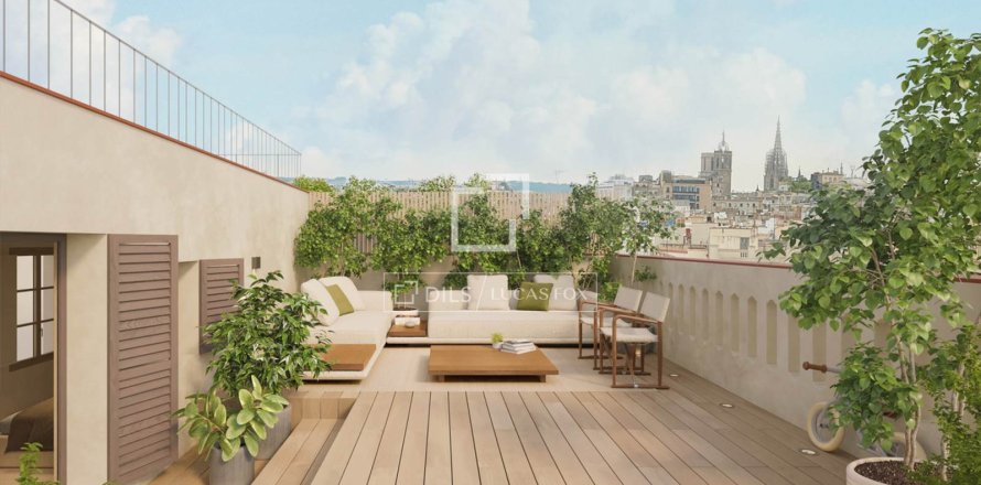 3 bedrooms penthouse for sale in Barcelona, Catalonia, Spain № 4264