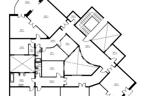 320 sq.m. office for rent in Barcelona, Catalonia, Spain № 8015 - photo 12