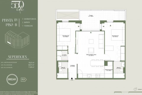 2 bedrooms apartment for sale in Barcelona, Catalonia, Spain № 8543 - photo 16