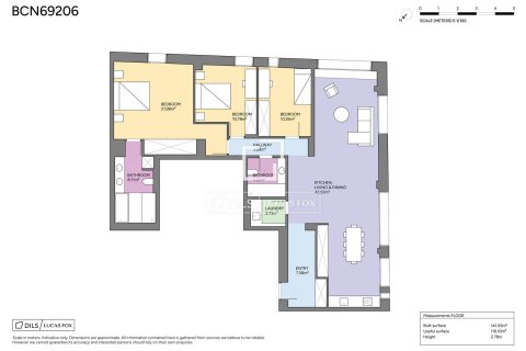3 bedrooms apartment for sale in Barcelona, Catalonia, Spain № 7124 - photo 23