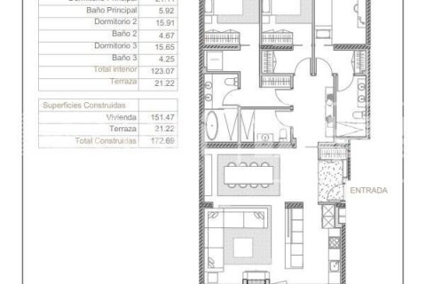 Apartamento de 3 dormitorios en venta en Principado De Andorra (Ninguna Poblacion Tiene C.P.), Lérida, Cataluña, Spain № 7802 - foto 4