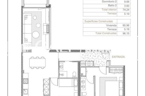 Apartamento de 2 dormitorios en venta en Principado De Andorra (Ninguna Poblacion Tiene C.P.), Lérida, Cataluña, Spain № 7787 - foto 4