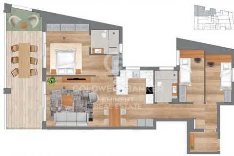3 bedrooms penthouse for sale in Barcelona, Catalonia, Spain № 7776 - photo 2
